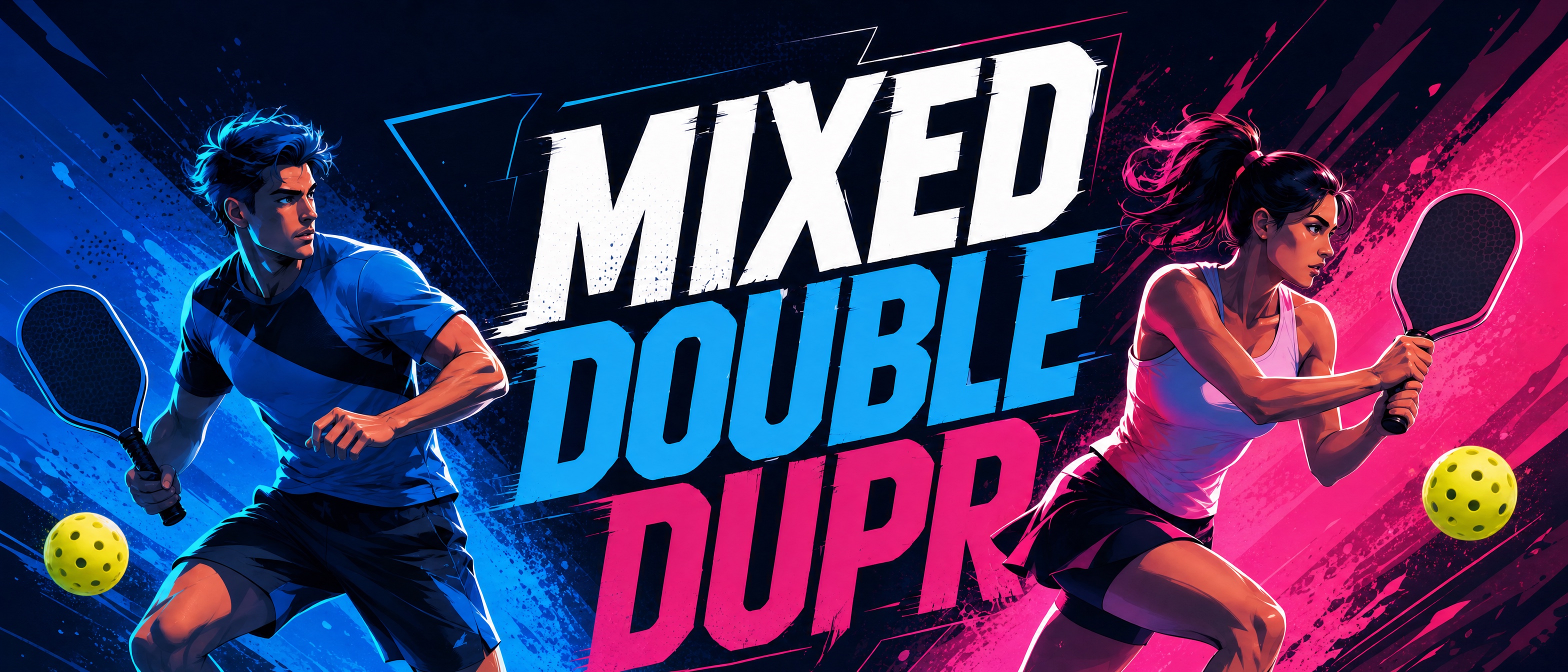 Mixed Double DUPR Tournament poster